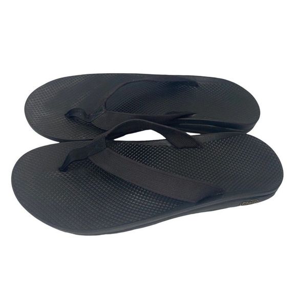 Chaco Thong Sandals Men's 14 US Black Flip Flop Slide Hiking Comfort Water Shoe - Picture 4 of 7